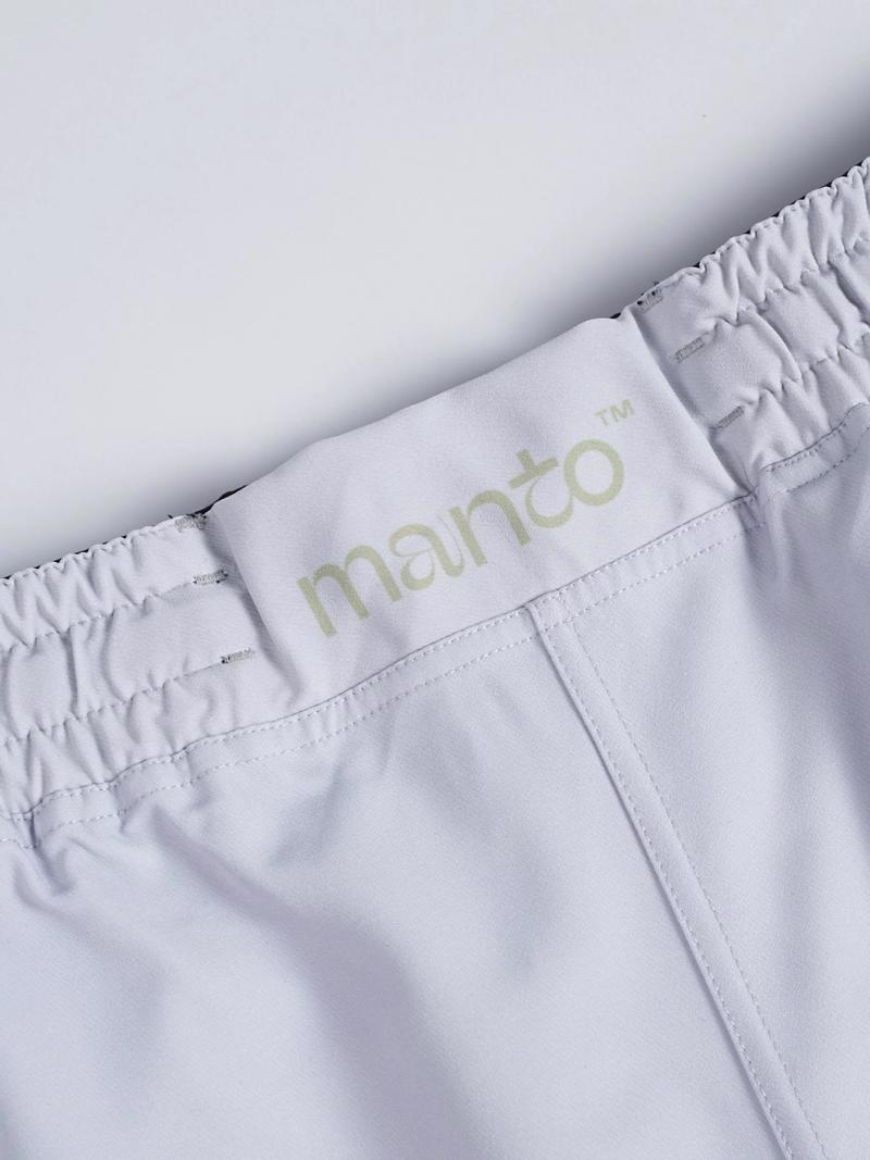 MANTO TERRA FIGHT SHORTS-grey